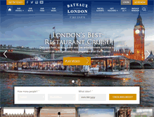 Tablet Screenshot of bateauxlondon.com